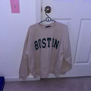Boston sweatshirt